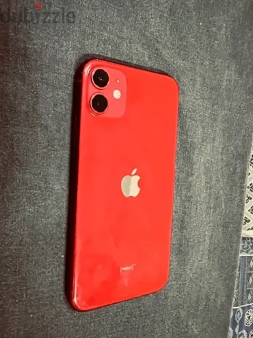 iPhone 11 256GB Red Color, decent condition display changed