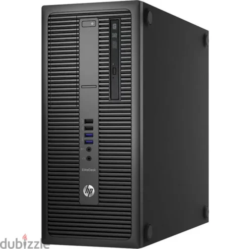 *HP EliteDesk 800 G2 Tower PC (Intel Core i5-GEN – RAM 8GB -256GB SSD*