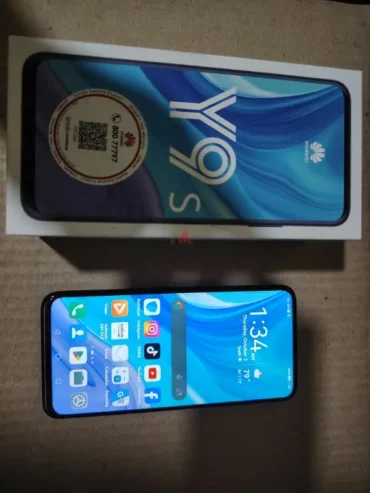 •هواوي y9s بحالة الجديد. •Huawei y9s in excellent condition.•